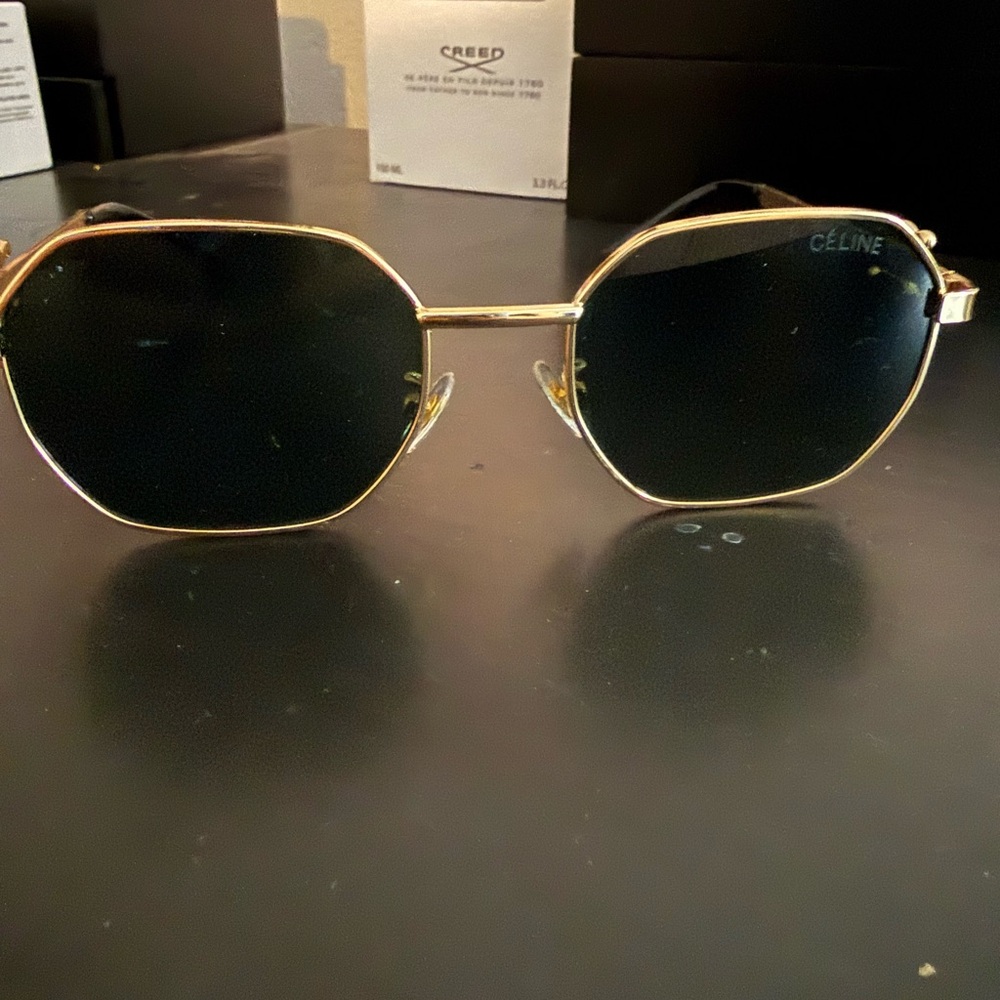 Celine Gold Sunglasses